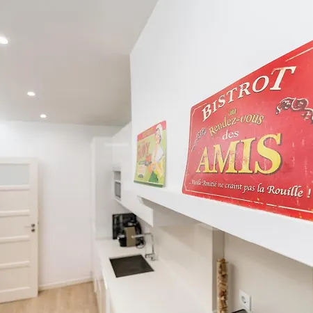 Altido Graca 1bedroom With Green Terrace & Bbq Apartamento